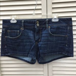 Denim jean shorts